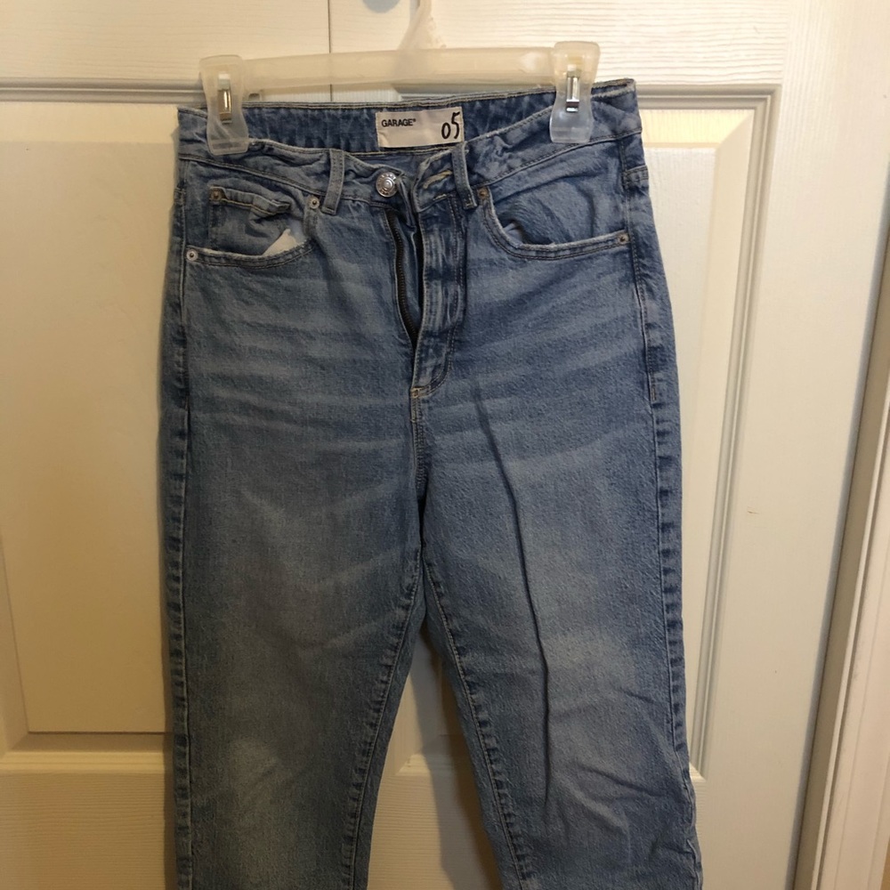Garage straight legged jeans
